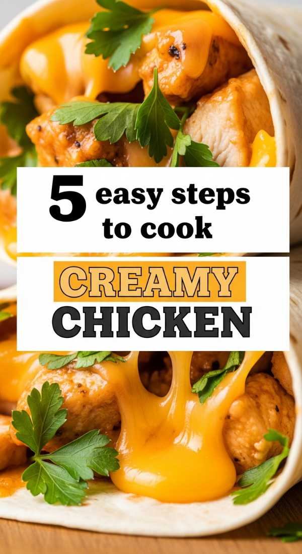 5 Easy Steps To Cook Creamy Chicken 69fc17615a133