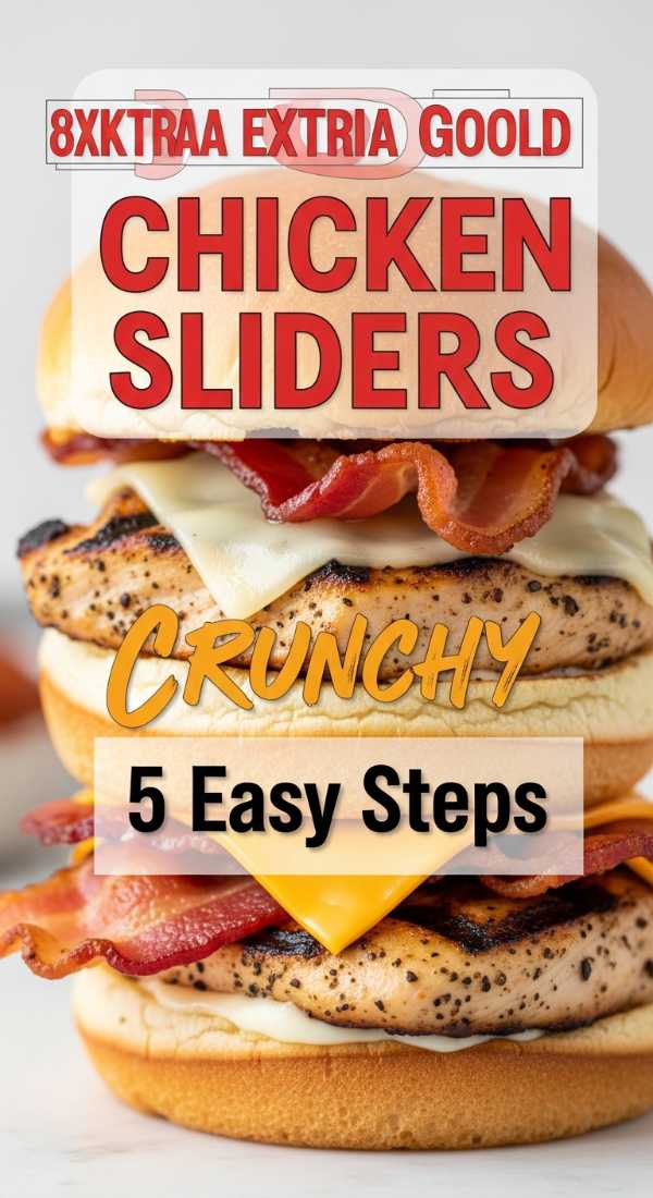 5 Easy Steps To Cook Crispy Bacon Chicken Sliders 6a044ae7c258c