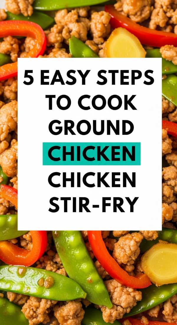From Pantry to Plate: The Lazy Cook's Guide to Quick Dinners 5 Easy Steps To Cook Ground Chicken Stir Fry 6a0170c6778a4
