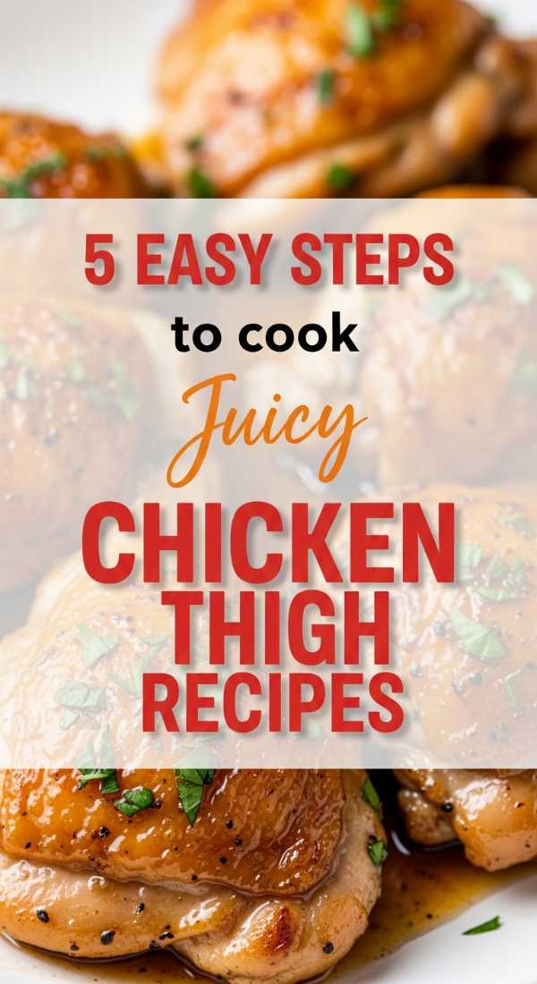 The Juiciest Chicken Ever: Mastering Thighs and Drumsticks 5 Easy Steps To Cook Juicy Chicken Thigh Recipes 6a1496513a6ae
