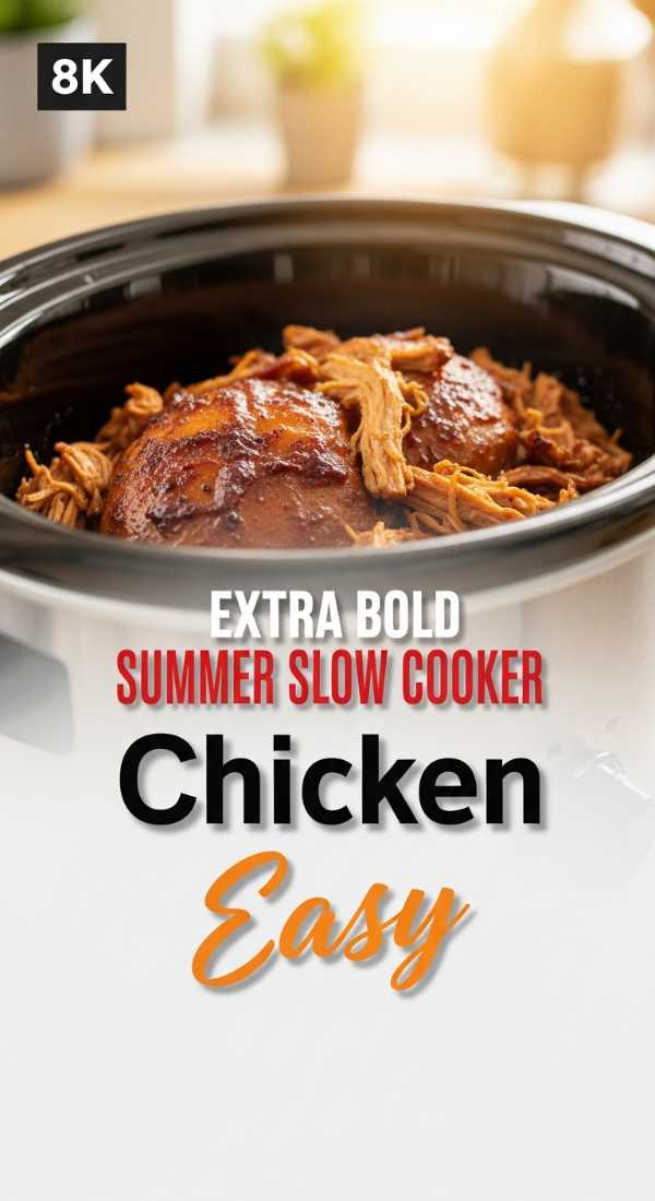 5 Easy Steps To Cook Your Summer Slow Cooker Bbq Chicken 6a045a94c375f
