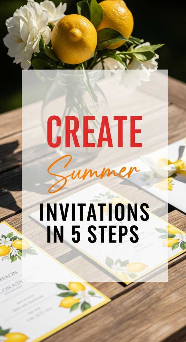 5 Easy Steps To Design Italian Summer Invitations 6a157b2b3333d