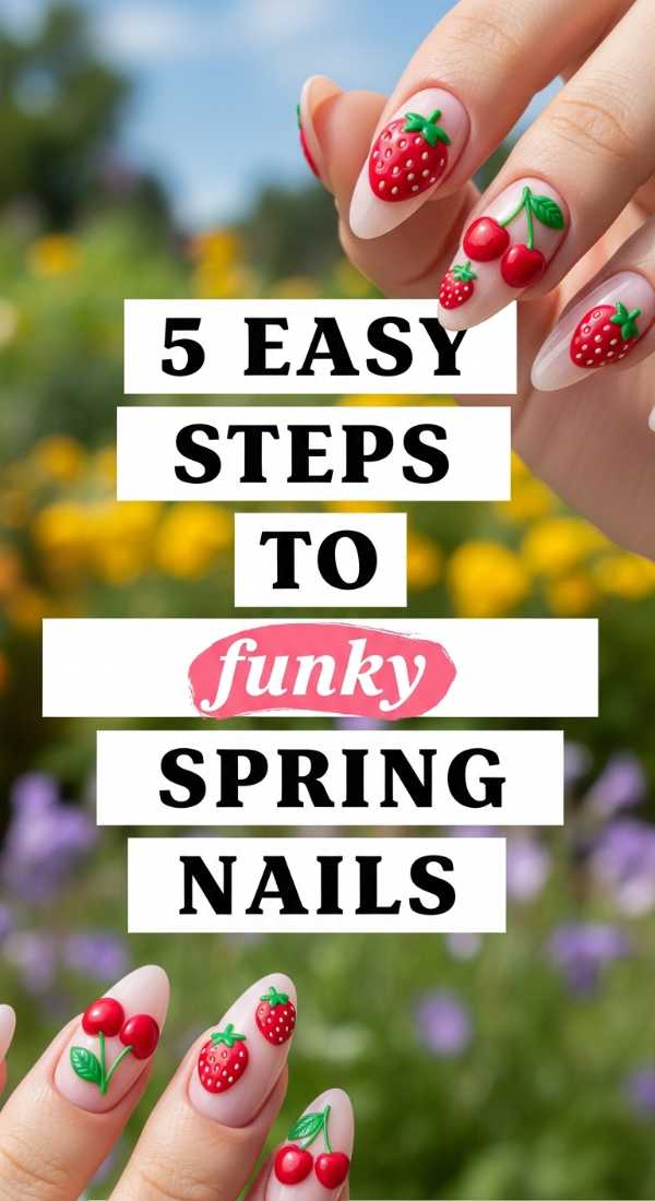 5 Easy Steps To Funky Spring Nails 6a033a0996a6f