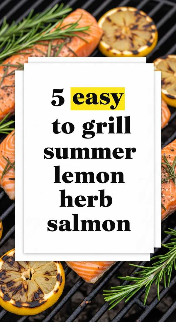 5 Easy Steps To Grill Summer Lemon Herb Salmon 6a109f1b5f3b8