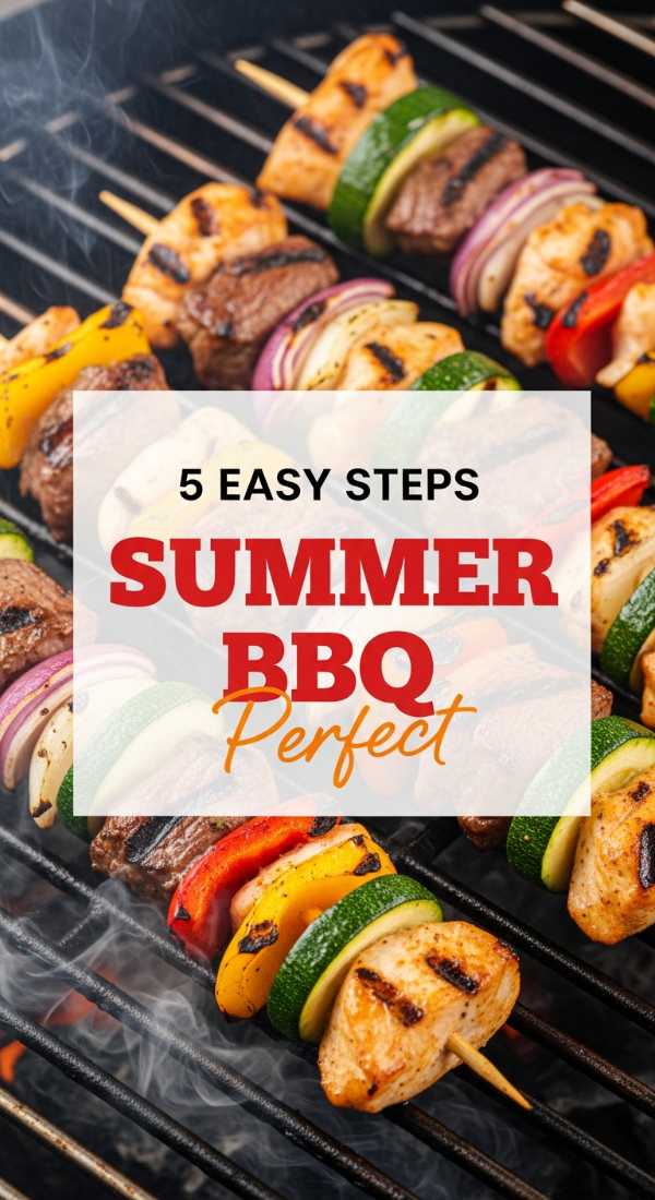 5 Easy Steps To Grill The Perfect Summer Bbq Foods 69fd742639b37