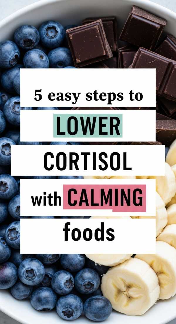 5 Easy Steps To Lower Cortisol With Calming Foods 69f5accca7a21