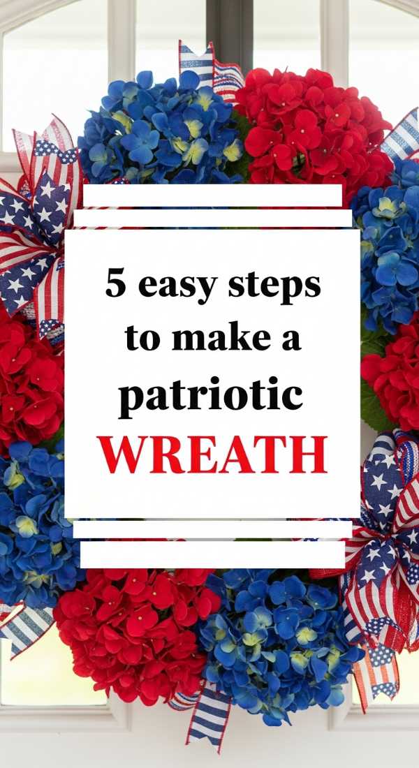 5 Easy Steps To Make A Patriotic Wreath 6a057daef1859