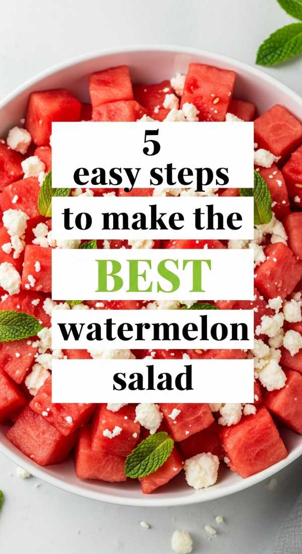 5 Easy Steps To Make The Best Watermelon Salad 6a06d01c53c10