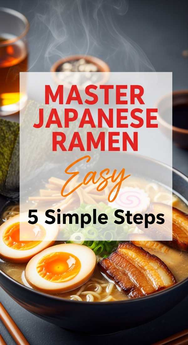 5 Easy Steps To Master Japanese Ramen 69f5d52da39e0