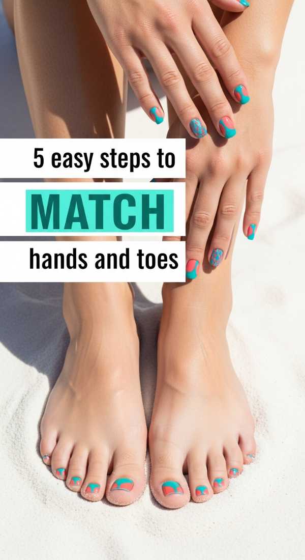 5 Easy Steps To Match Hands And Toes Nails 6a059b2e477c9