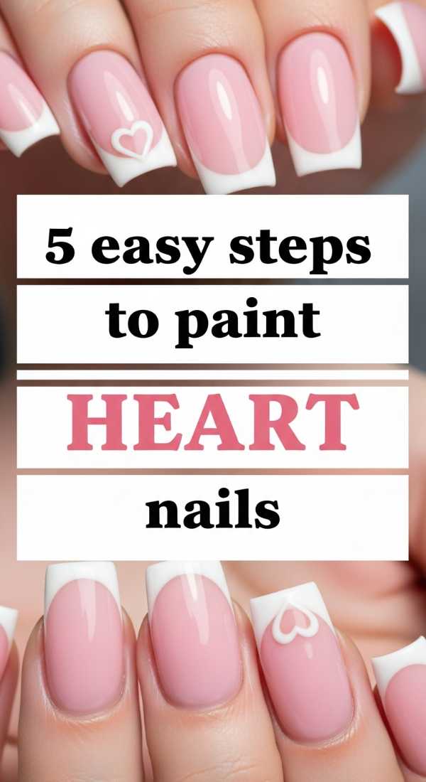 5 Easy Steps To Paint Heart Nails 69fb975ad74db
