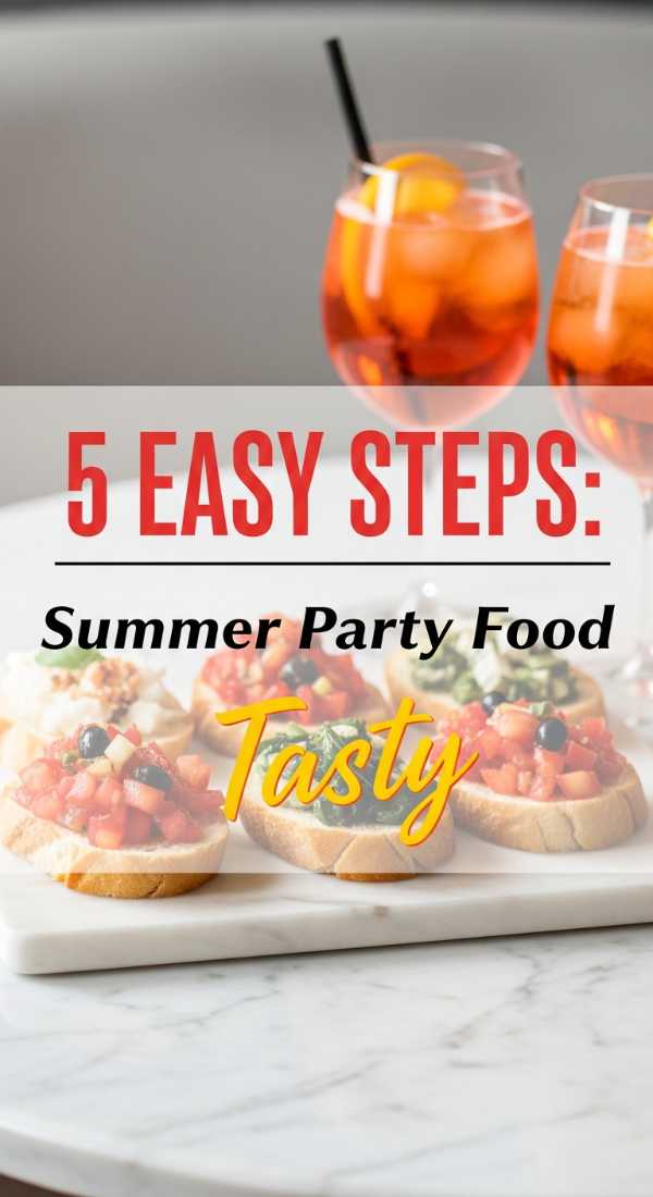 5 Easy Steps To Prepare Italian Summer Party Food 69f86e0b07d64