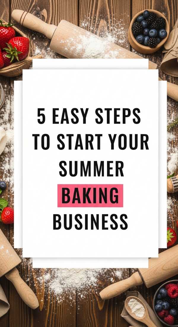 5 Easy Steps To Start Your Summer Baking Business 69f59f8338ff9