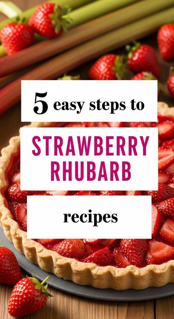 5 Easy Steps To Strawberry Rhubarb Recipes 69fd8a9ec65f8