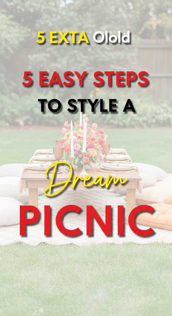 5 Easy Steps To Style A Dream Picnic 6a0311a9266dd