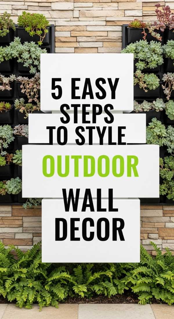 5 Easy Steps To Style Outdoor Wall Decor 69f621c021b44