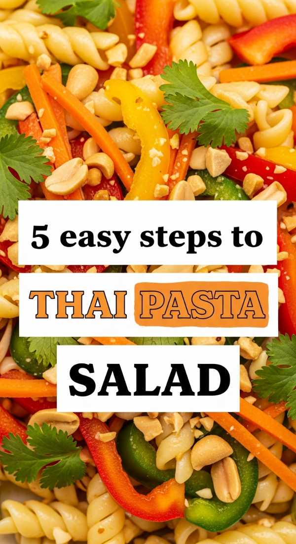 Carb Heaven: The Definitive Collection of Mouthwatering Pasta 5 Easy Steps To Thai Pasta Salad 6a1098b7090ac