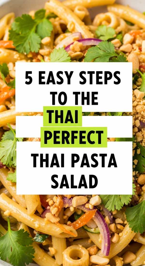 5 Easy Steps To The Perfect Thai Pasta Salad 6a10964c1e33c