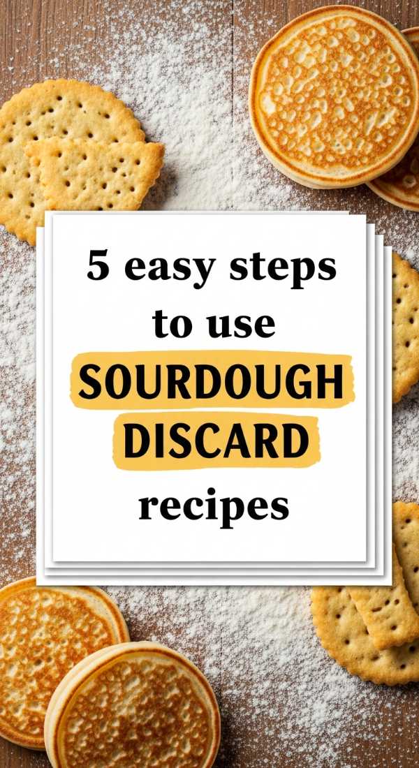 5 Easy Steps To Use Sourdough Discard Recipes 6a00182b3318c