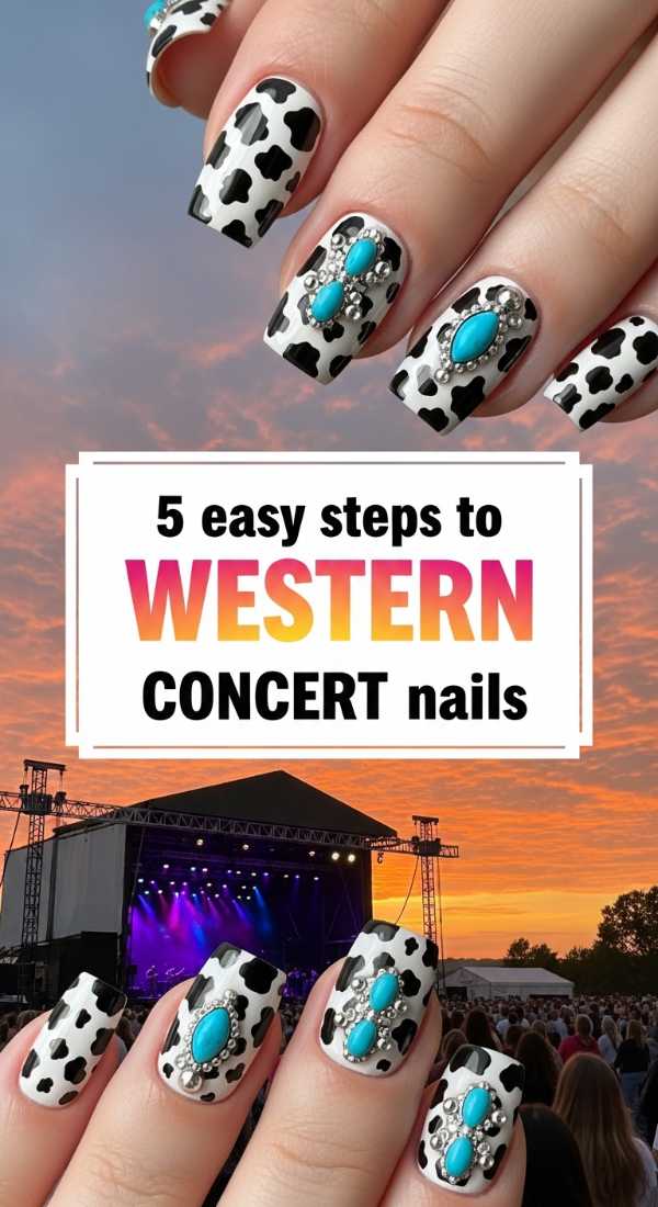 5 Easy Steps To Western Concert Nails 6a021e687c092
