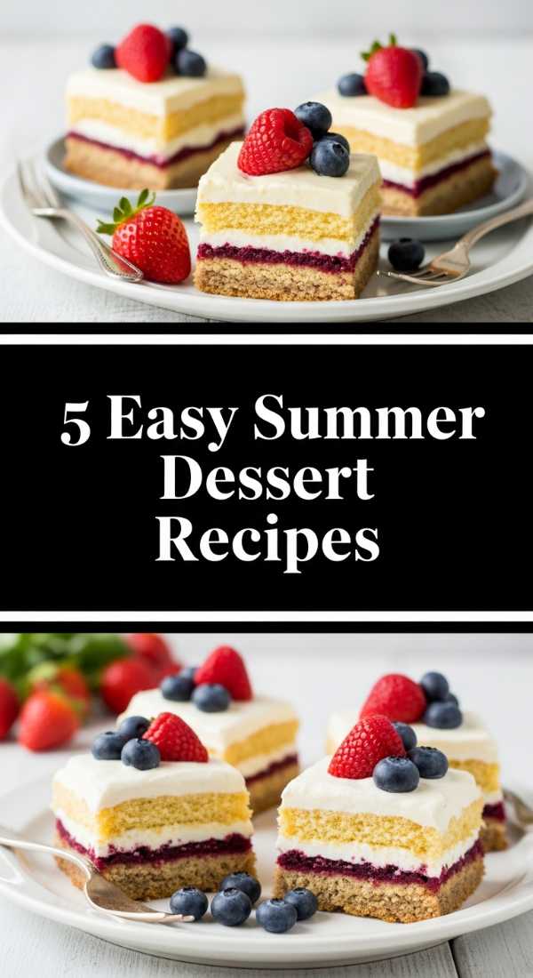 5-Minute Magic: Why Everyone Is Obsessed With These Simple Food Boards 5 Easy Summer Dessert Recipes Step By Step Guide 6a043fd8d202f