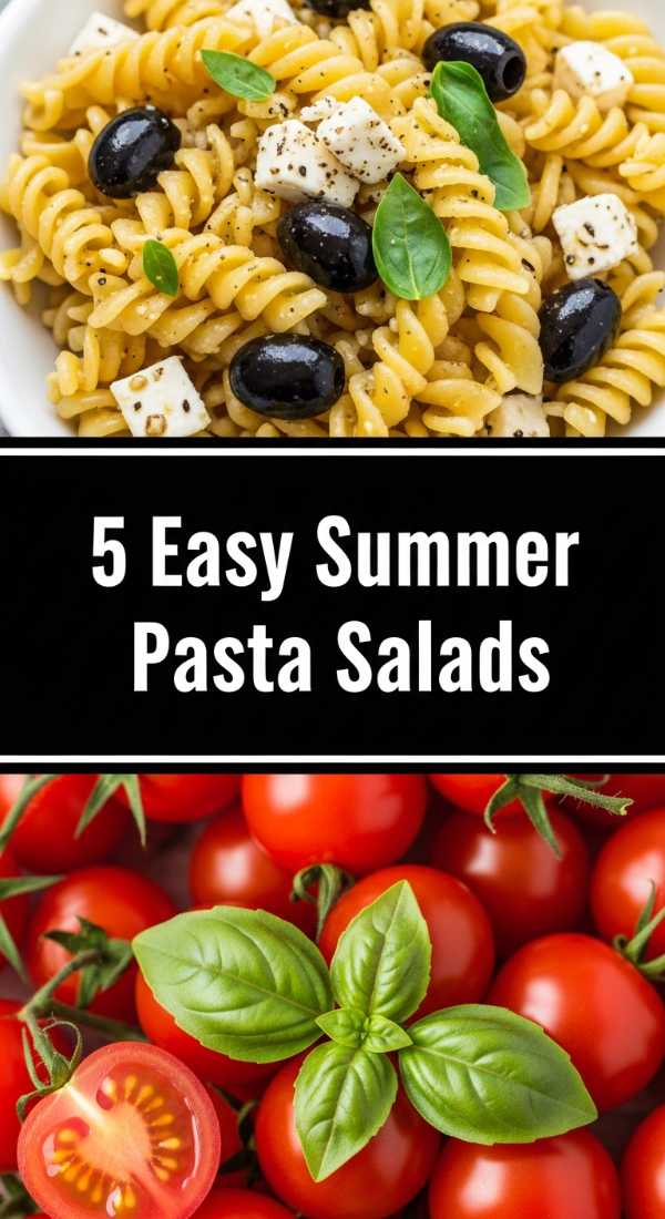 5 Easy Summer Pasta Salads For Every Occasion 6a0311babedc5