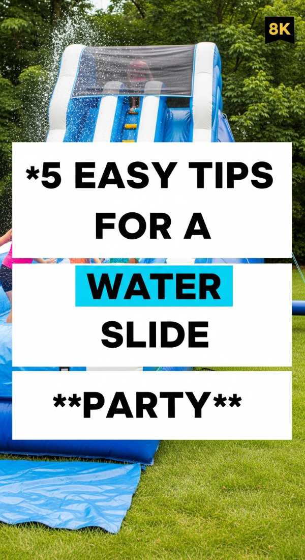 Summer Birthday Magic: Your Go-To Guide for Outdoor Fun 5 Easy Tips For A Water Slide Party 6a0de7524746a