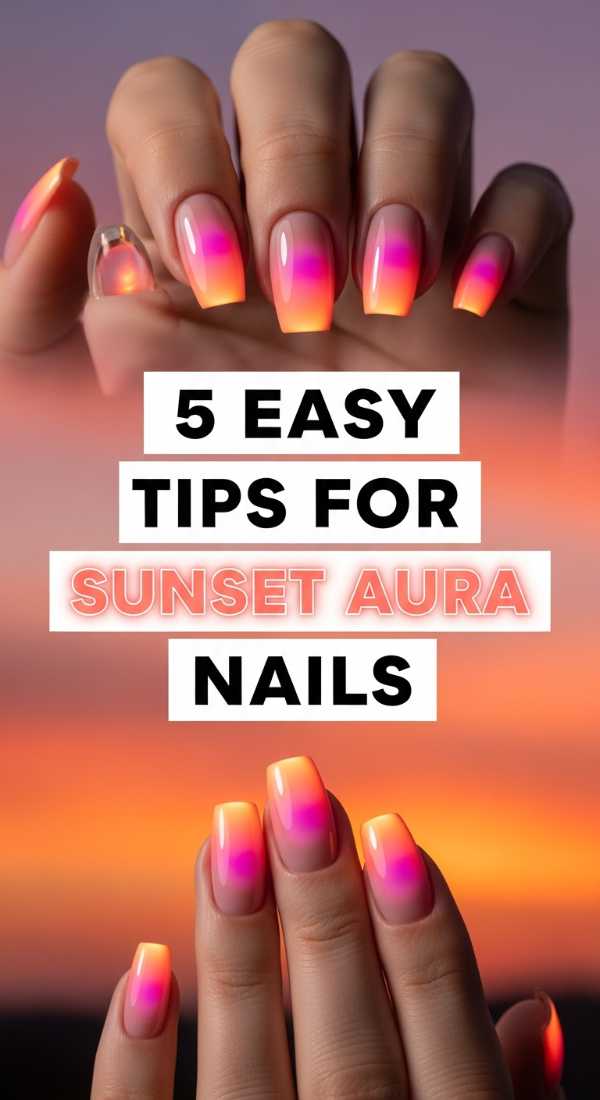 5 Easy Tips For Sunset Aura Nails 6a059b5c53028