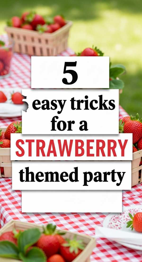 5 Easy Tricks For A Strawberry Themed Party 6a00567c6131e