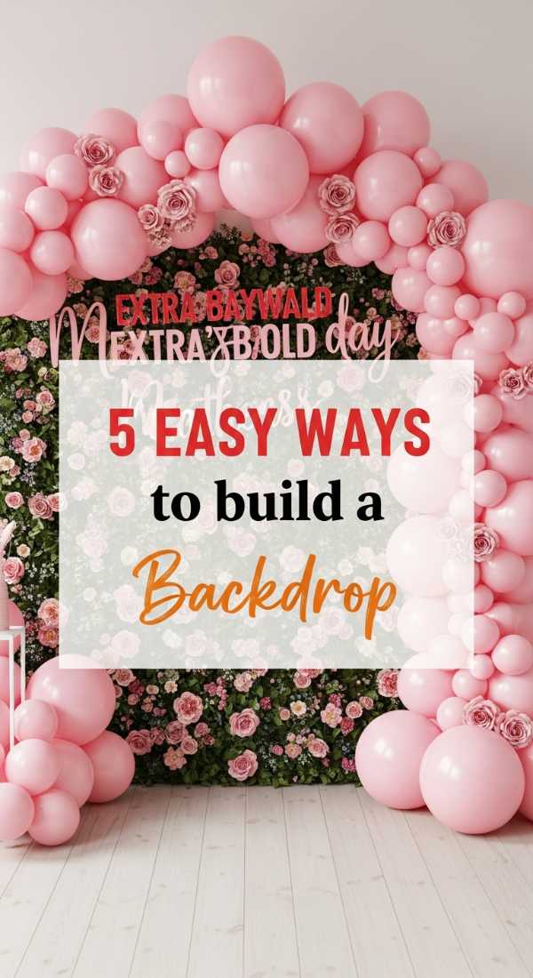 5 Easy Ways To Build A Photo Backdrop 69fc2686ad9a6