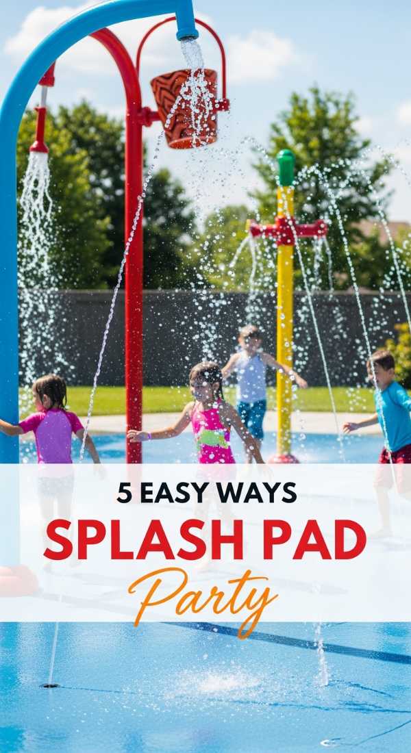 5 Easy Ways To Host A Splash Pad Party 69fc268f58bb9