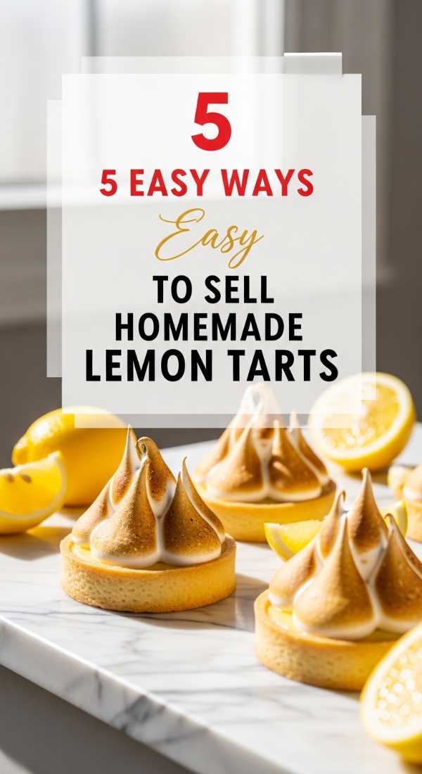 5 Easy Ways To Sell Homemade Lemon Tarts 69f71b0bd9171