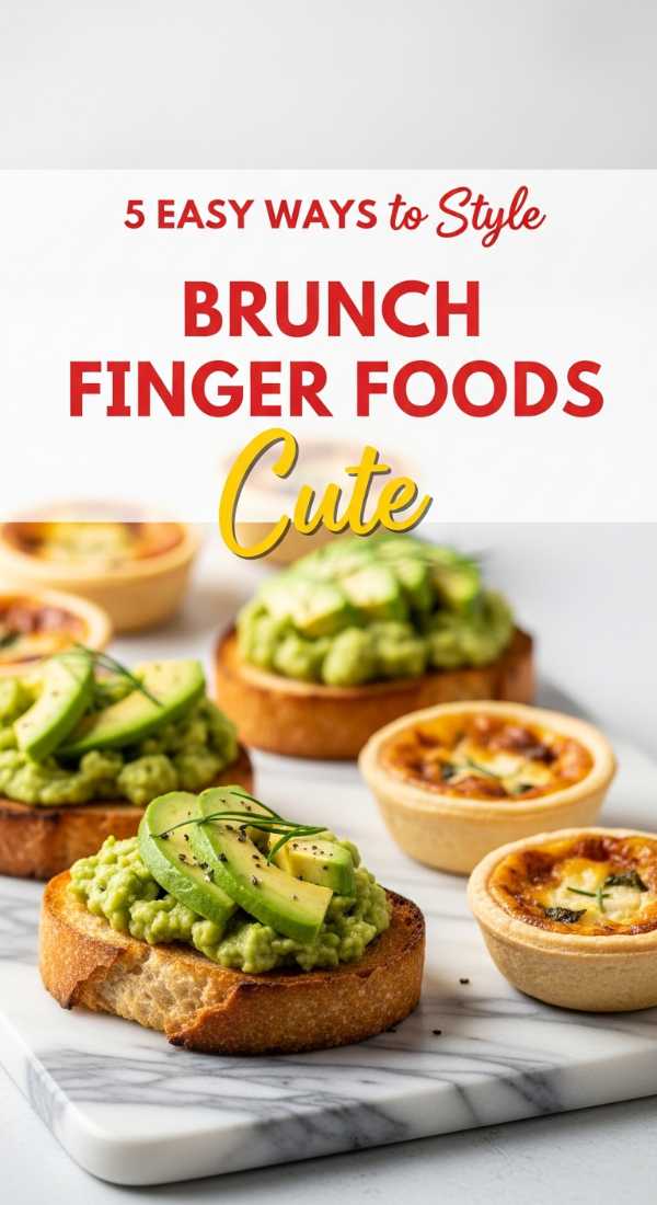 5 Easy Ways To Style Brunch Finger Foods 6a045a86bb102