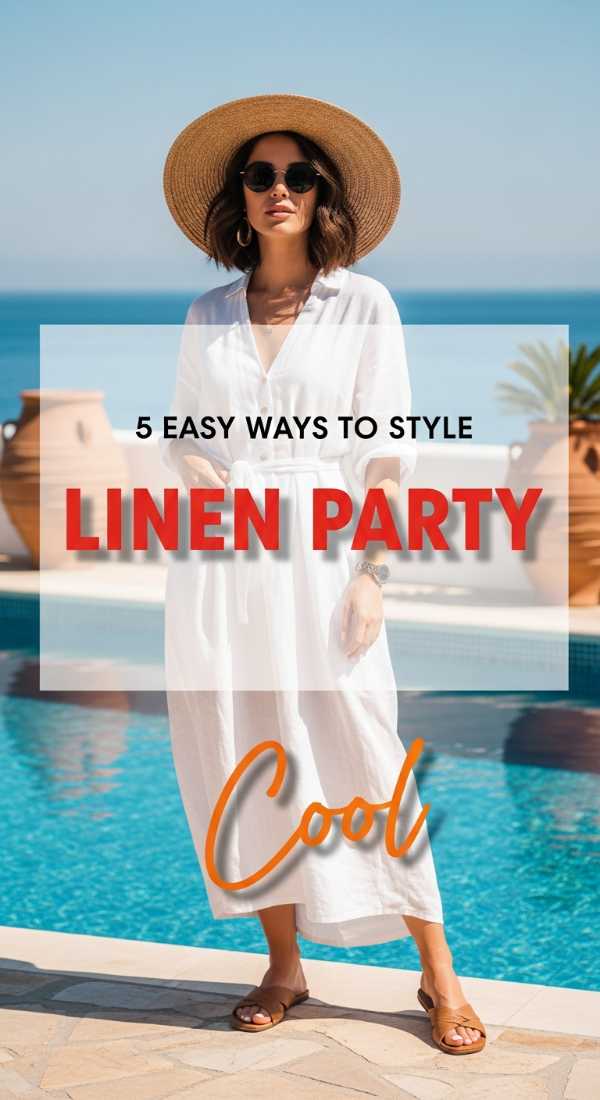 5 Easy Ways To Style Linen Party Outfits 69f721f30c76f
