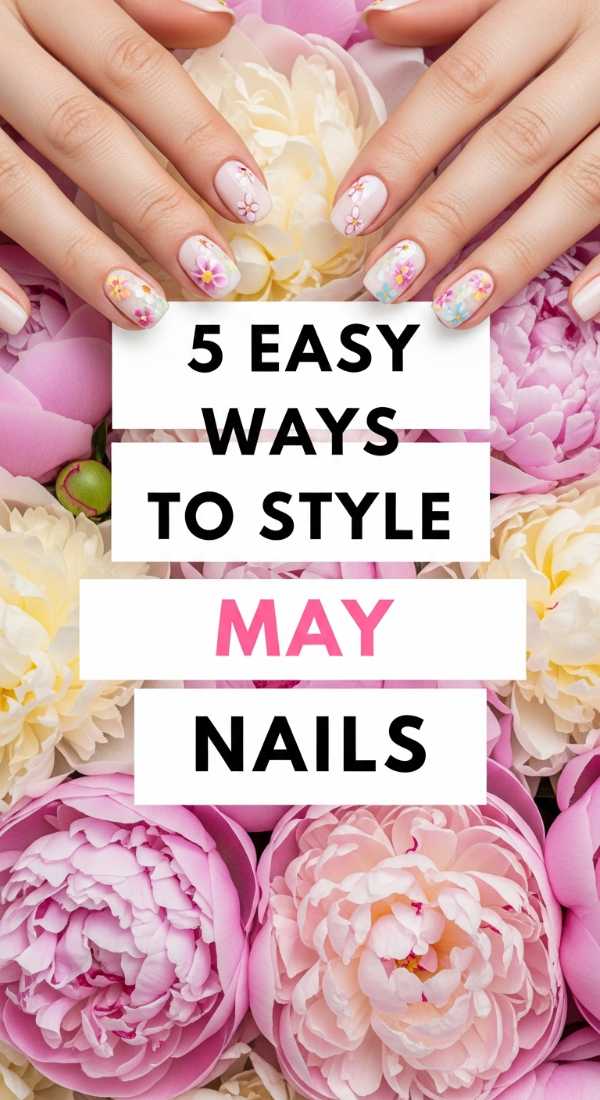5 Easy Ways To Style May Nails 6a059ca61571c