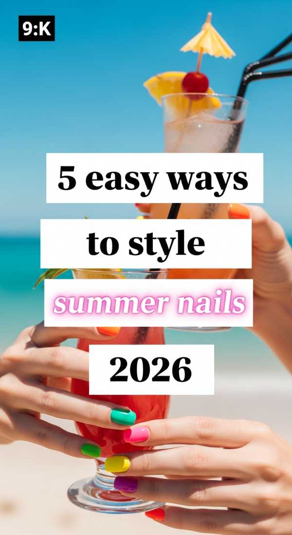 5 Easy Ways To Style Summer Nails 2026 6a059f8b801a7