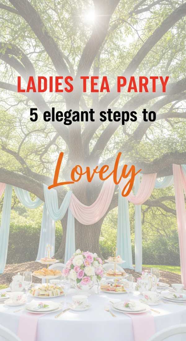 5 Elegant Steps To Host A Ladies Tea 6a0577a24dde6