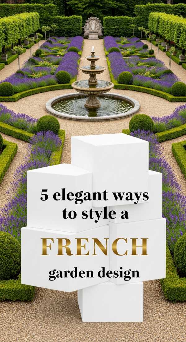 10 Minimalist Landscaping Tips for a Contemporary Outdoor Oasis 5 Elegant Ways To Style A French Garden Design 69fb223072adc