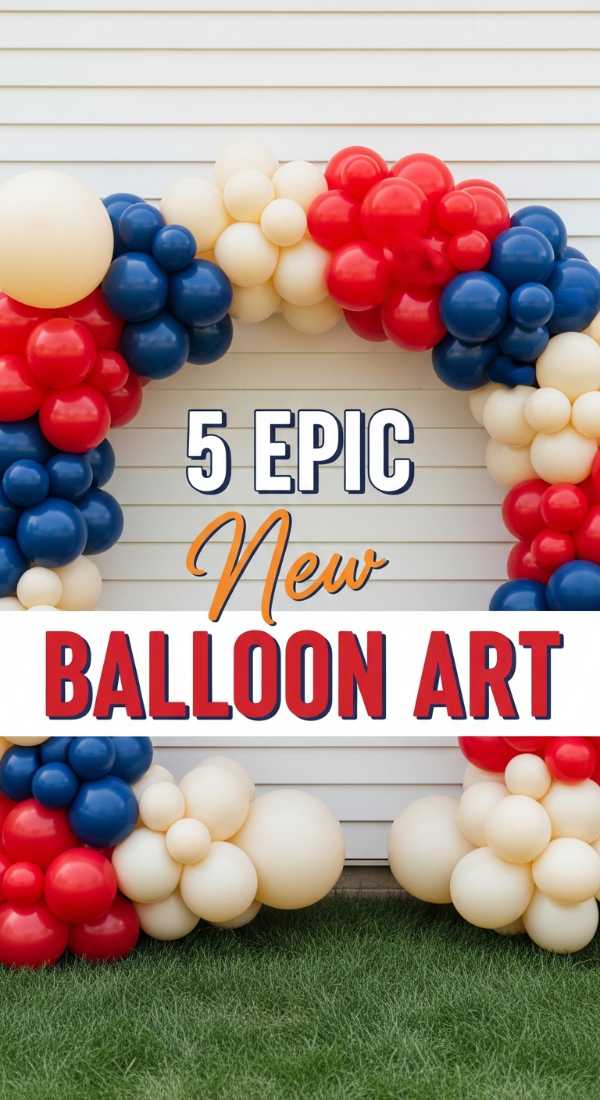 The All-American Celebration: Tips for a Patriotic Home & Party 5 Epic Ways To Use Balloons 6a0db3d4b0278