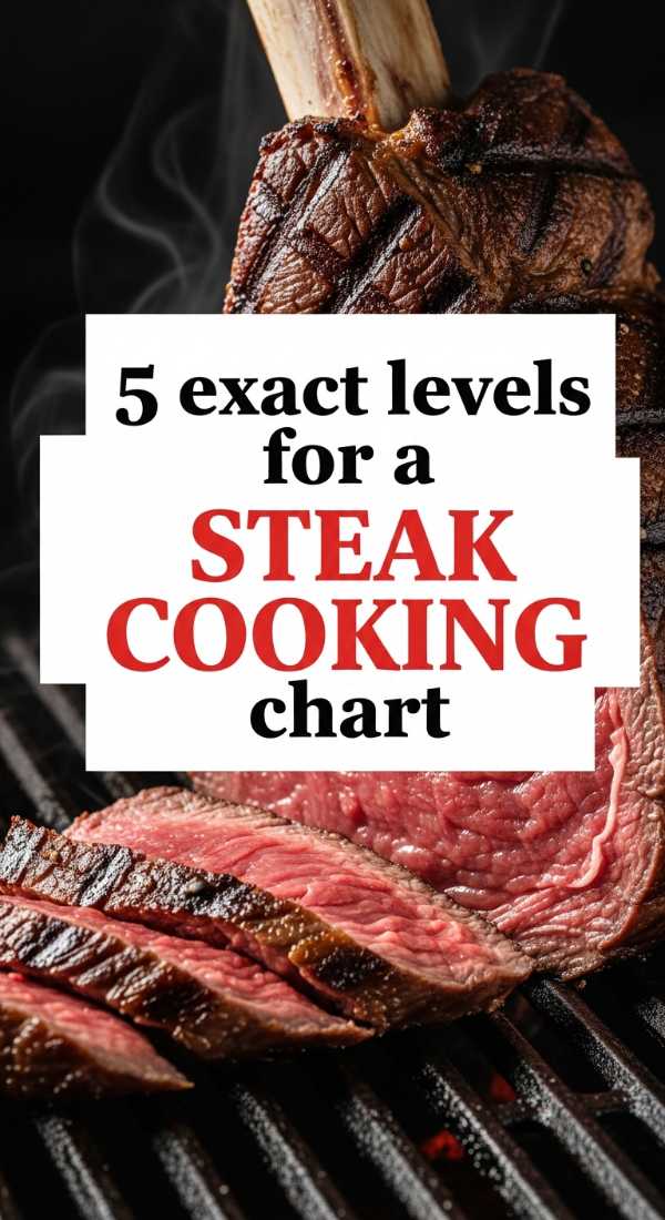 5 Exact Levels For A Steak Cooking Chart 69fc190e3b0ca