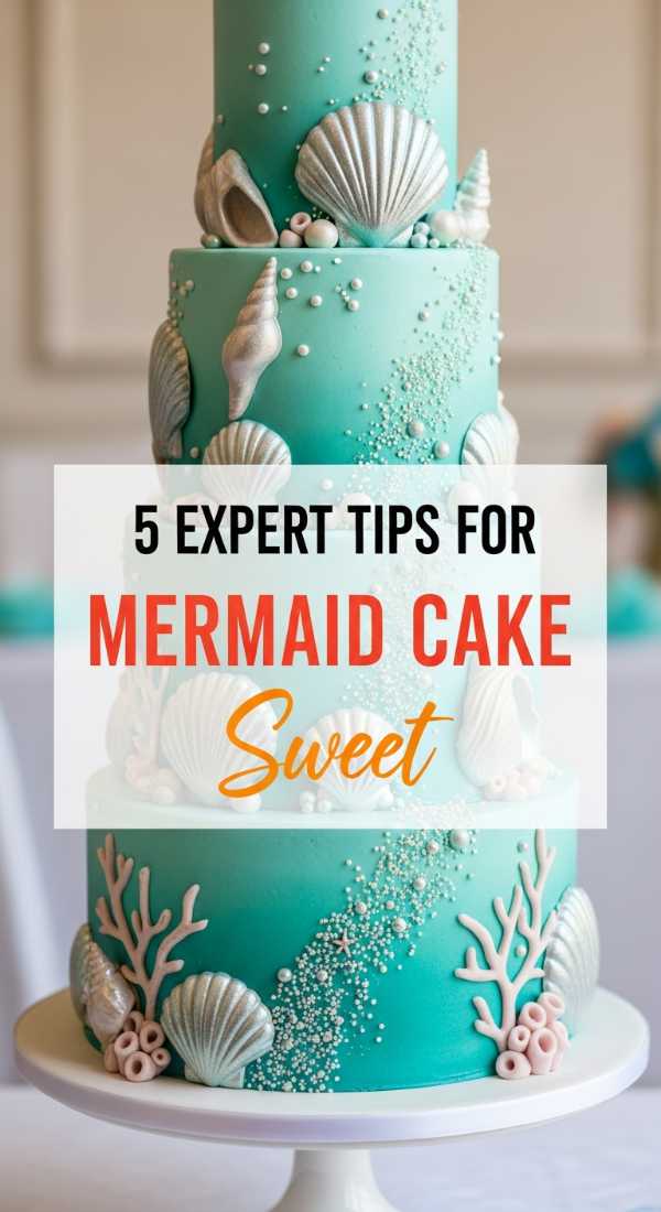 5 Expert Tips To Bake A Mermaid Pool Party Cake 6a0dbf9d071bb