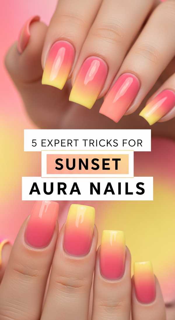5 Expert Tricks For Sunset Aura Nails 6a059fa25adbc