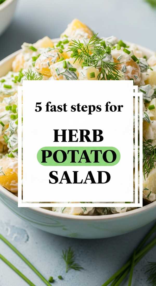 5 Fast Steps For Herb Potato Salad 6a142b43e4443