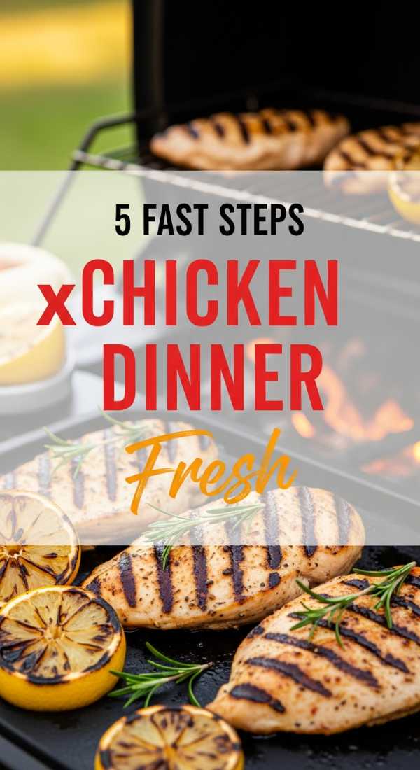 5 Fast Steps To Grill Easy Lemon Chicken 69fd741d61673
