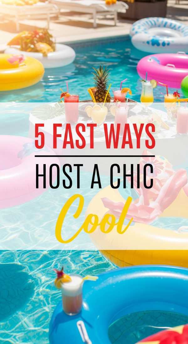 5 Fast Ways To Host A Chic Pool Party 6a0dc15acd26e