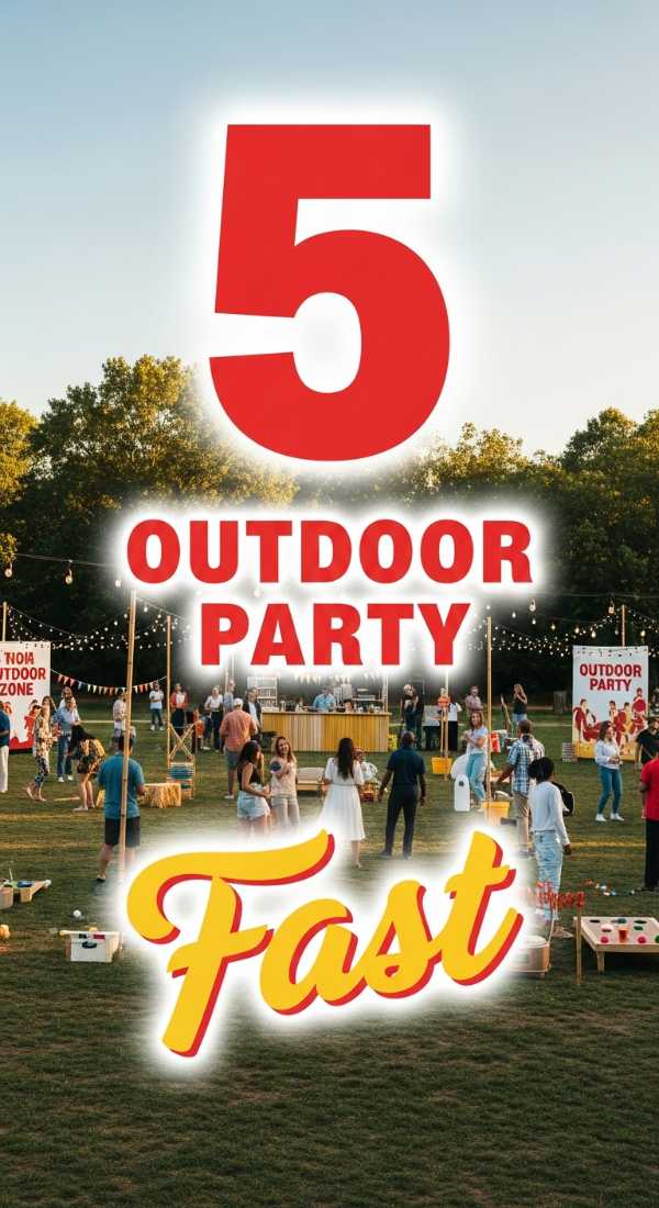 5 Fast Ways To Organize Outdoor Party Ideas 69f86c629e403