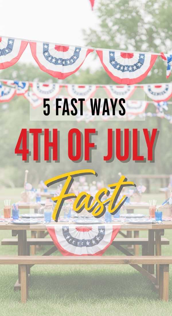 From Grill to Chill: The Secrets to a Perfect Outdoor Celebration 5 Fast Ways To Prep 4th Of July Decorations 6a157b0d80264