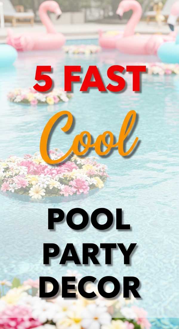 5 Fast Ways To Set Up Pool Party Decor 69faead5238a7