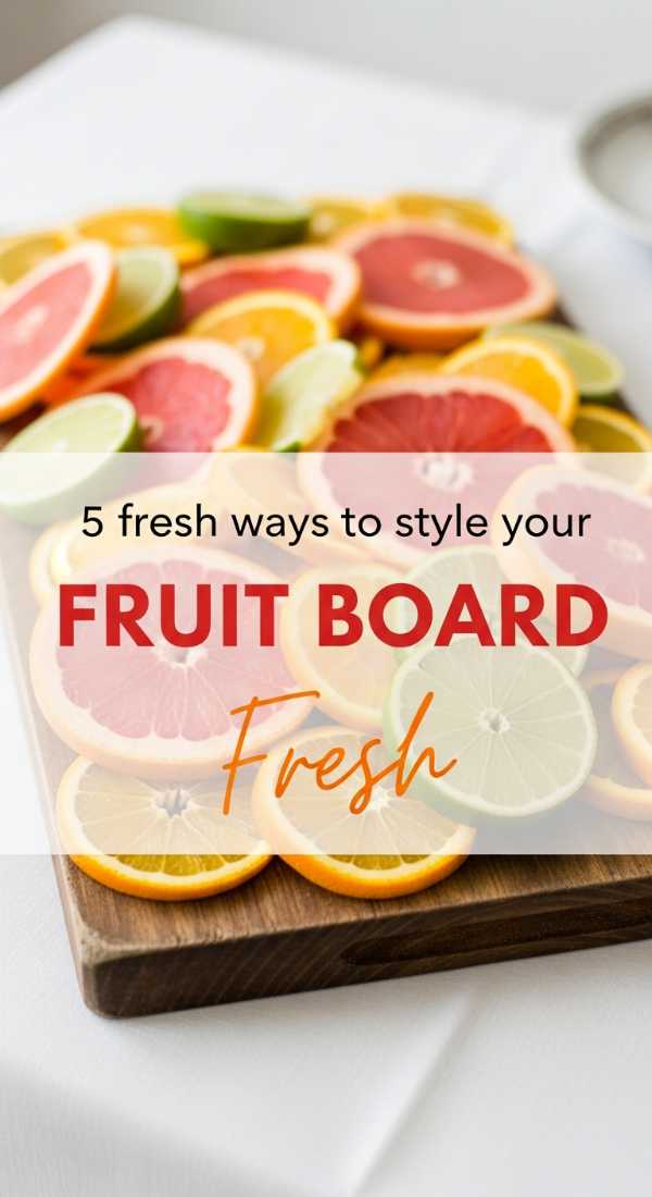 5 Fresh Ways To Style Your Summer Fruit Board 69fc268b3f27c