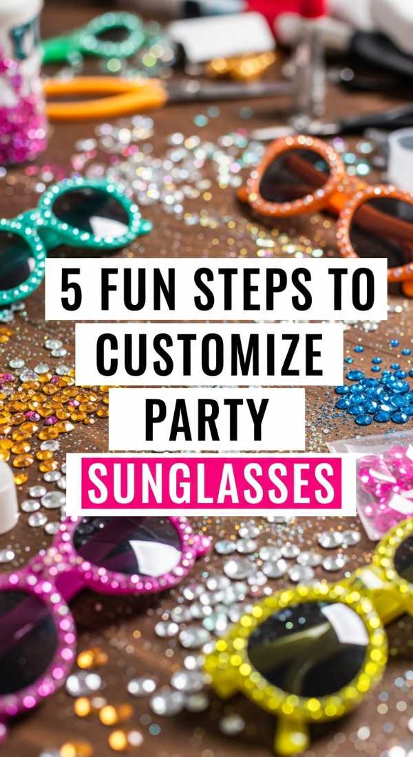 5 Fun Steps To Customize Party Sunglasses 69f5dca95bd41